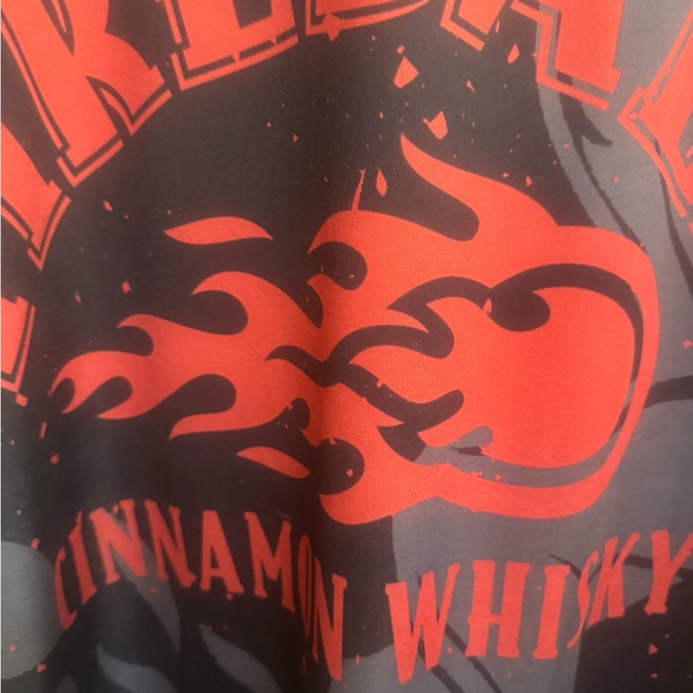 RARE FIREBALL Jersey Black Red Size XXL New Never Worn Streetwear Athletics NWOT - Picture 9 of 15